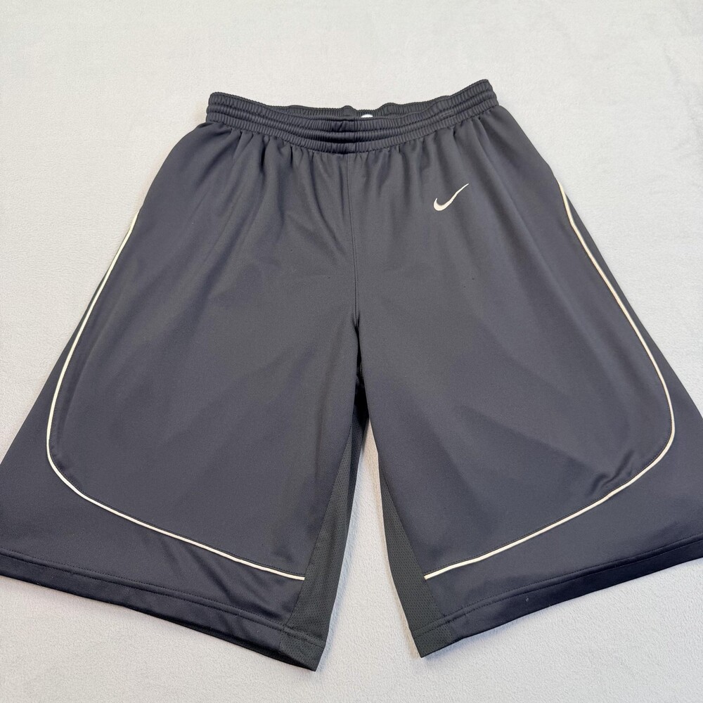Purdue Boilermakers Shorts Mens Medium Black NCAA Basketball Nike Authentic